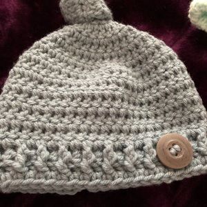 Baby handmade crochet hats
